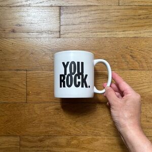 Quotable ‘You Rock’ coffee mug